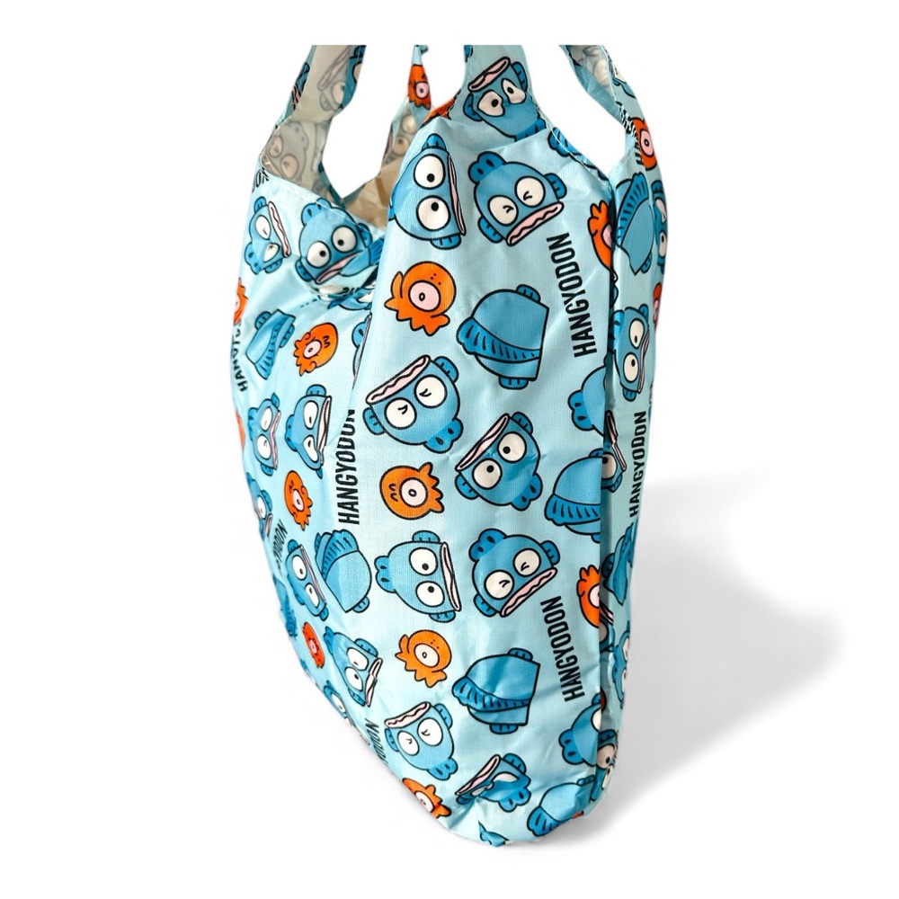 2-in-1 Sanrio Hangyodon Large Capacity Foldable Tote Bag - Picture 4 of 5